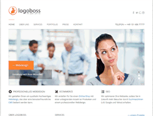 Tablet Screenshot of logoboss.de